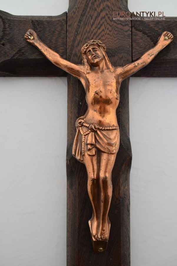 duży krzyż ścienny chrystus ukrzyżowany